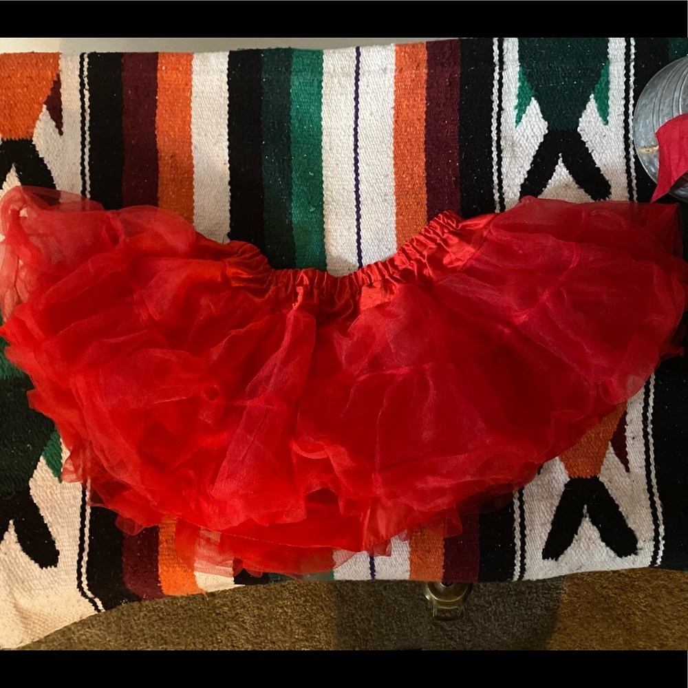 Brand New Red Hot Topic TuTu